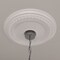 Ekena Millwork Classic Ceiling Medallion (Fits Canopies up to 12 3/4"), 18 5/8"OD 4"ID x 1 1/8"P, Primed White CM19CL - alternate 4